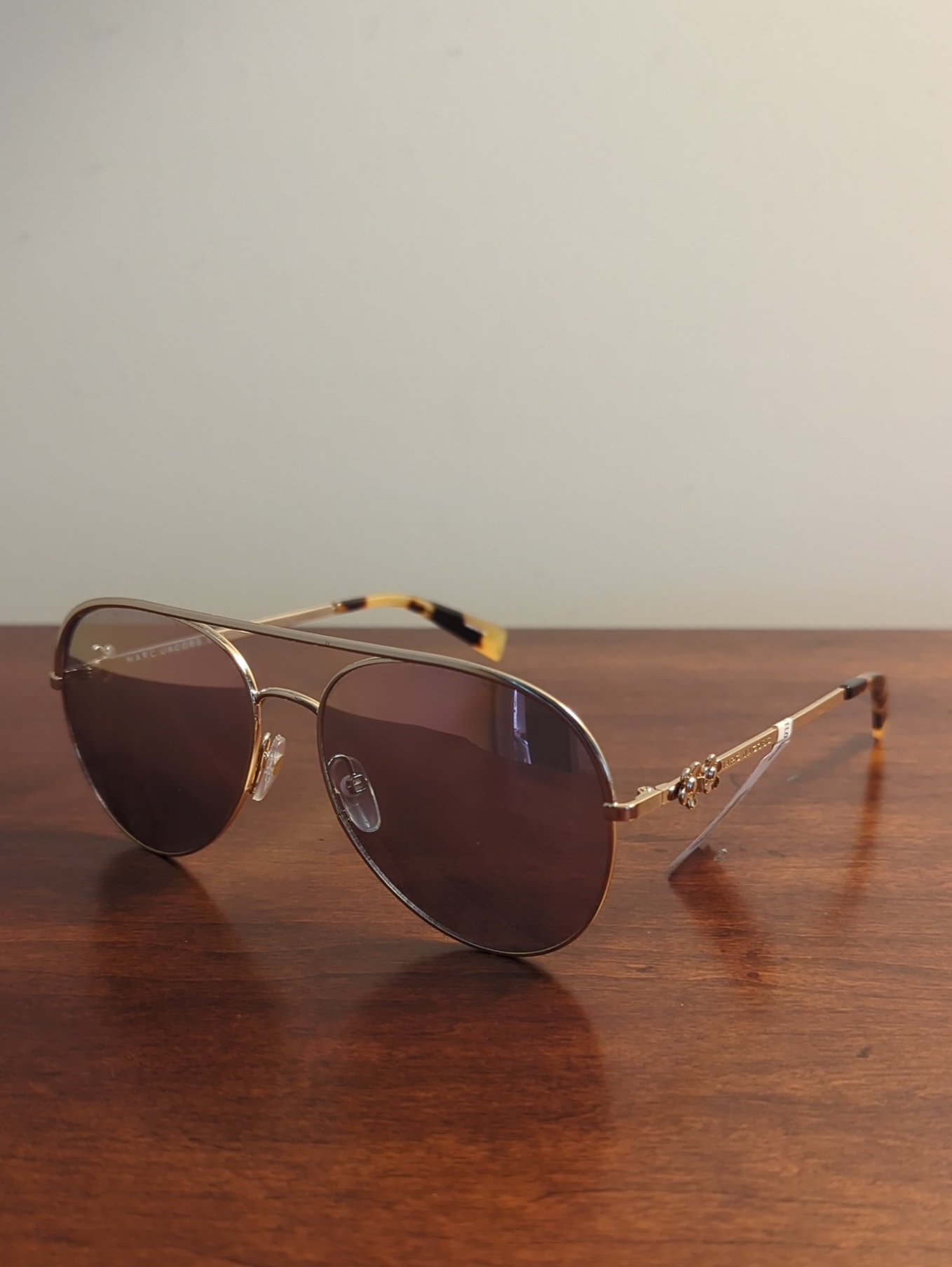 Marc Jacobs Daisy Aviator Sunglasses